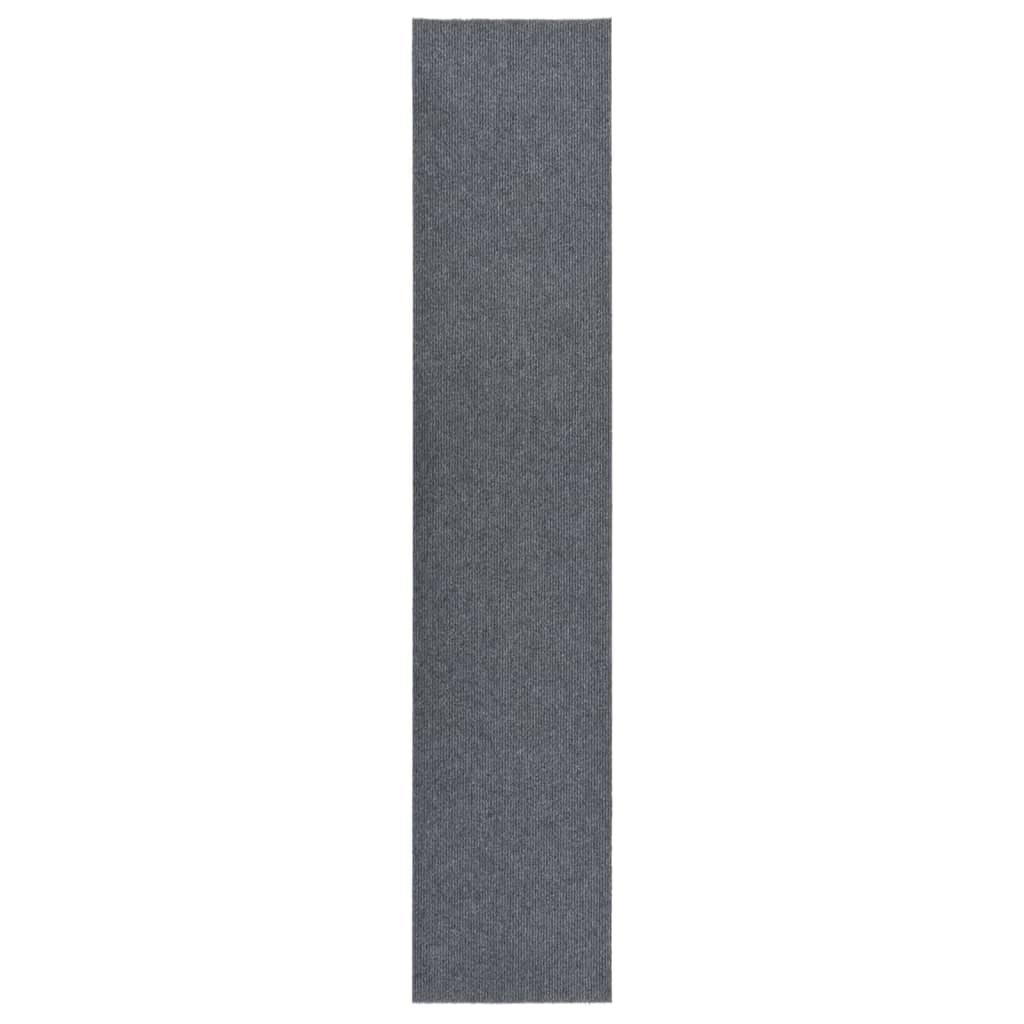vidaXL Rohož na zachytávanie nečistôt 100x500 cm sivá