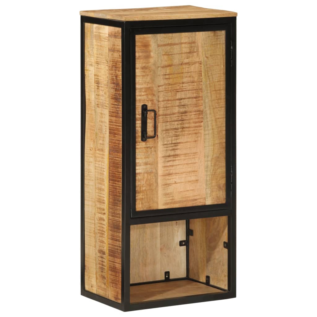 vidaXL Kúpeľňová skrinka 40x27x90 cm masívny mangovník a železo