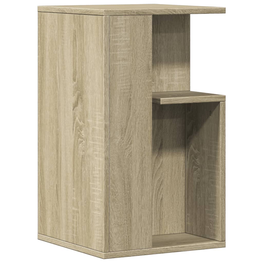 vidaXL Príručný stolík dub sonoma 35x35x60 cm kompozitné drevo