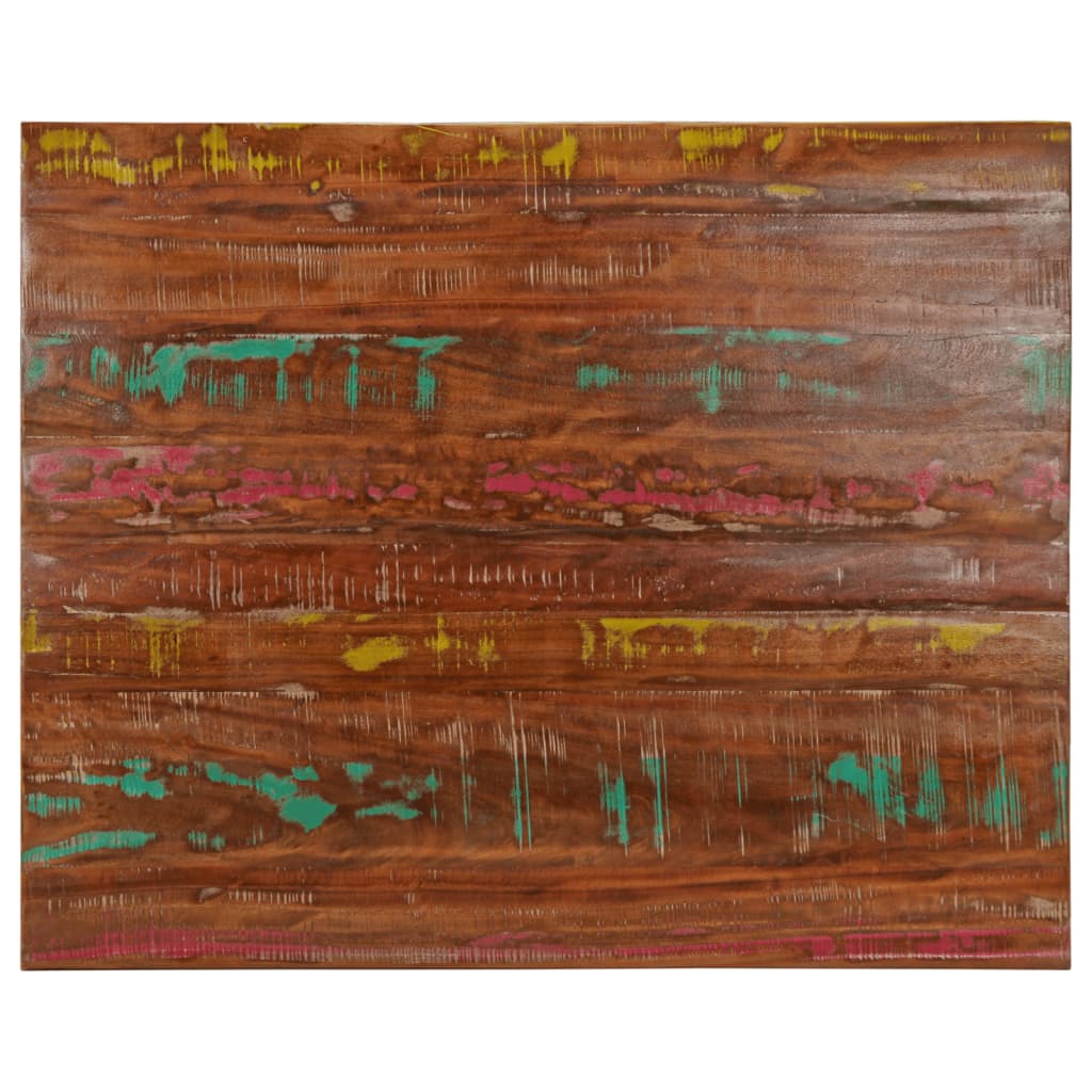 vidaXL Stolová doska 100x80x3,8 cm obdĺžnik masívne recyklované drevo
