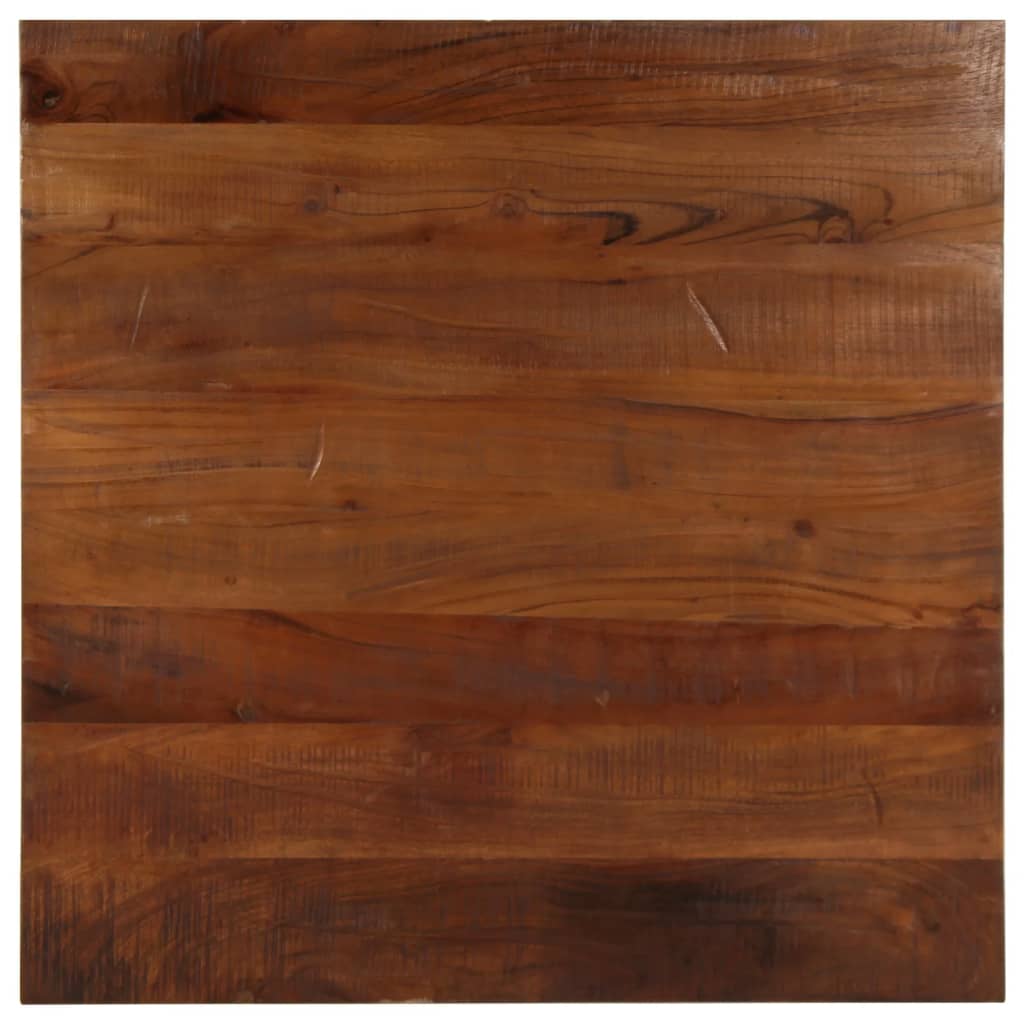 vidaXL Stolová doska 70x70x2,5 cm štvorec masívne recyklované drevo