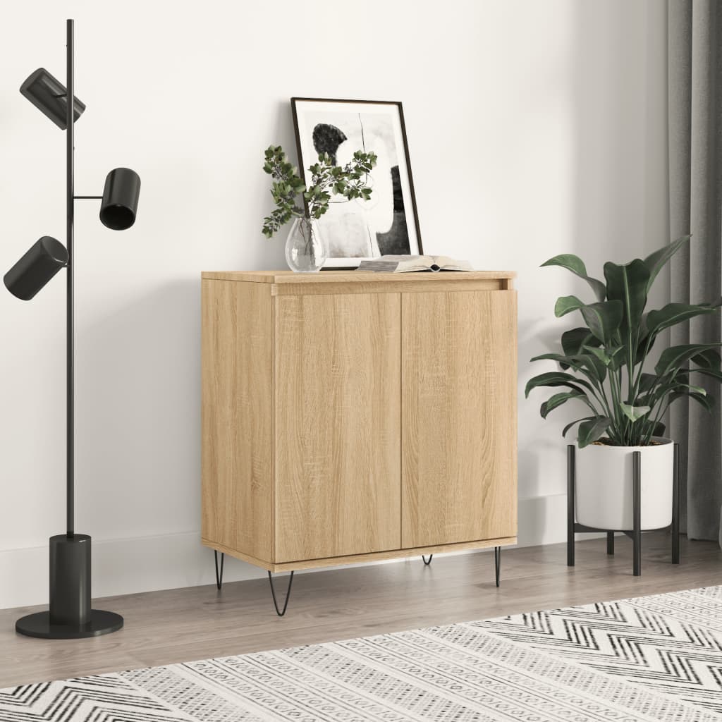 vidaXL Komoda dub sonoma 60x35x70 cm spracované drevo