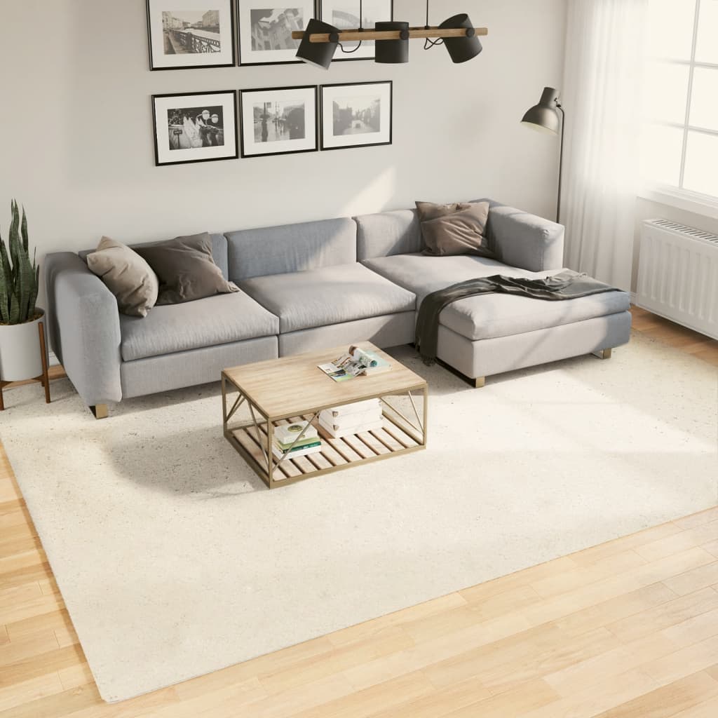 vidaXL Koberec OVIEDO krátky vlas béžový 240x340 cm