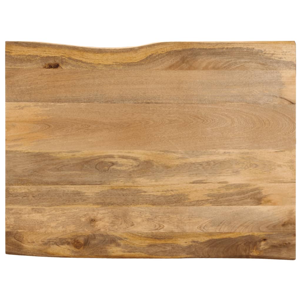 vidaXL Stolová doska 100x80x2,5 cm živý okraj masívne mango
