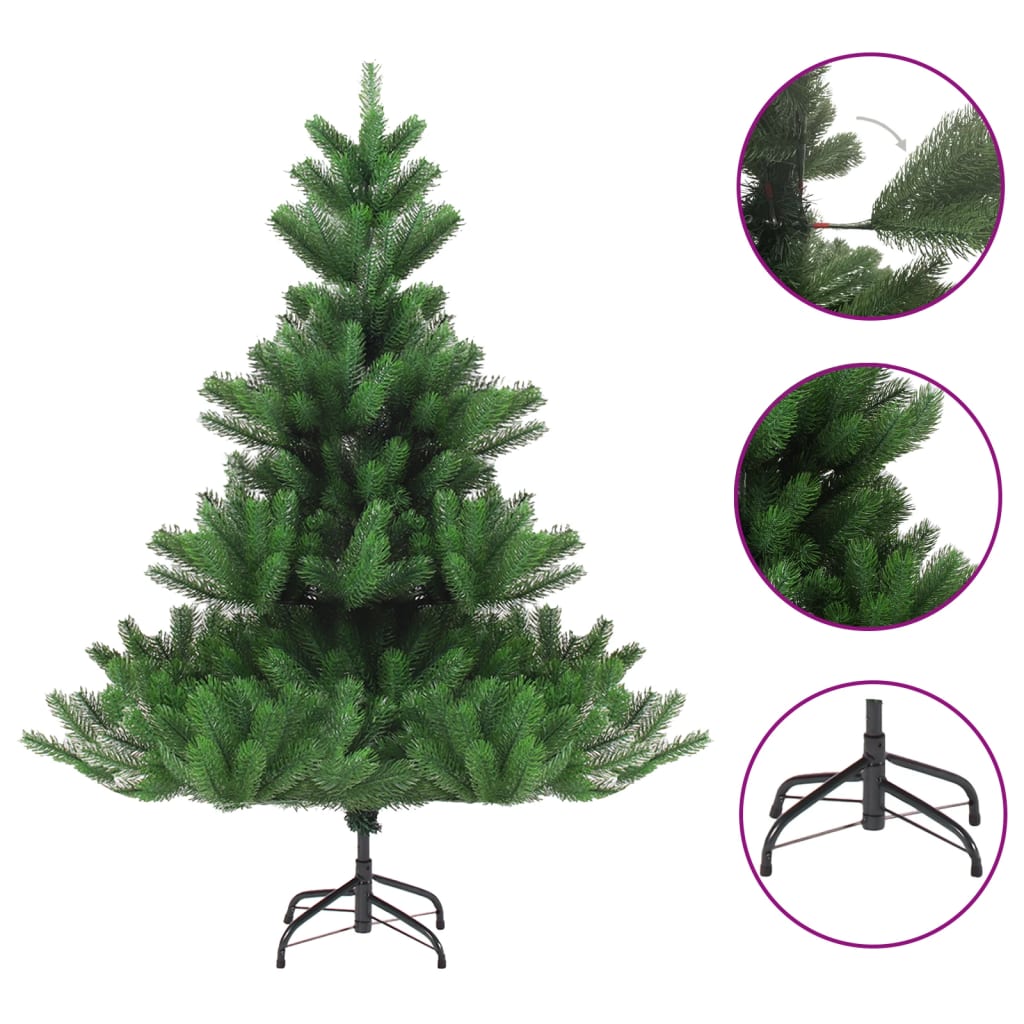 vidaXL Umelý vianočný stromček jedľa Nordmann zelený 240 cm