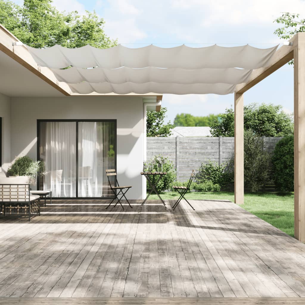 vidaXL Vertikálna markíza biela 180x800 cm oxfordská látka