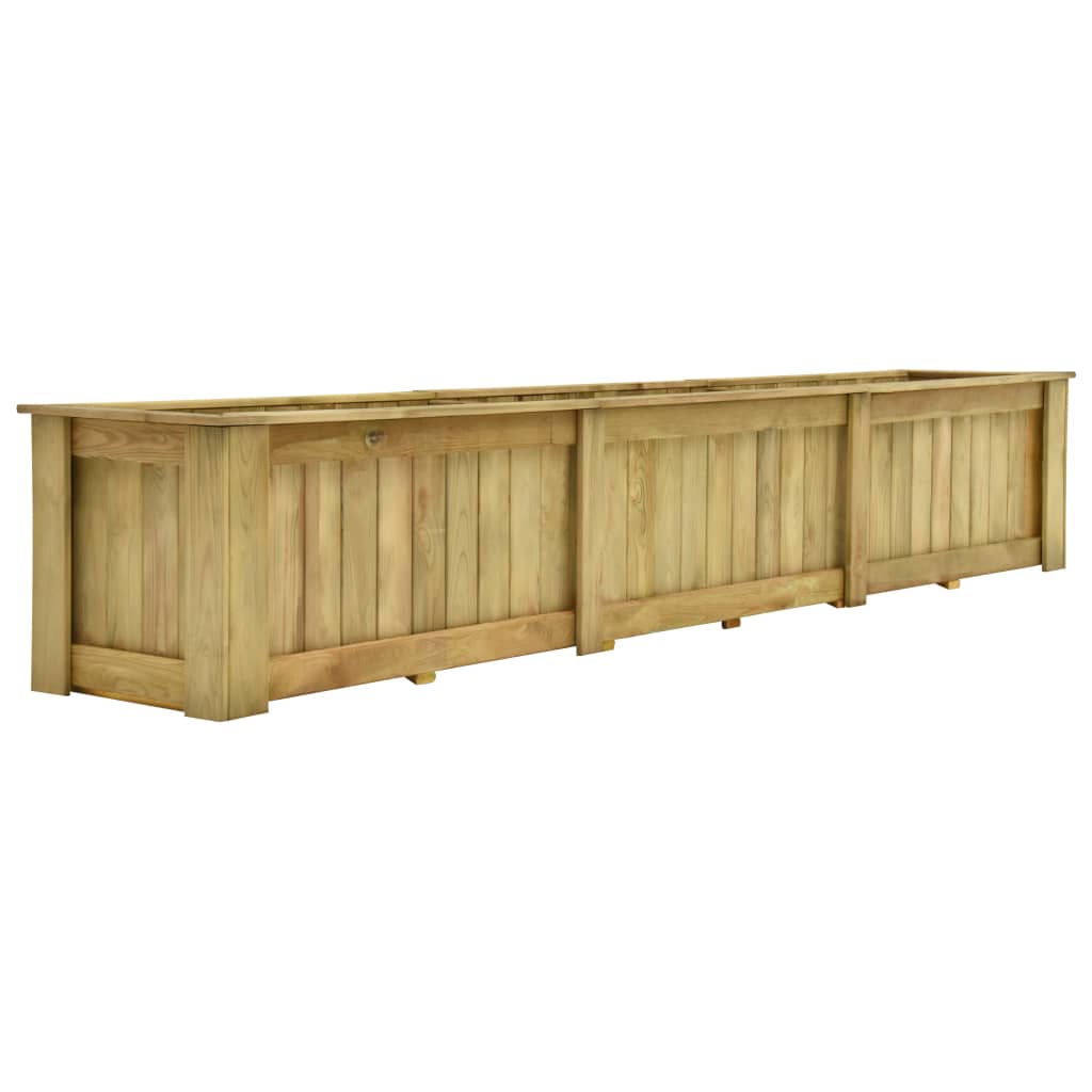 vidaXL Vyvýšený záhon 291x50x50 cm, impregnovaná borovica
