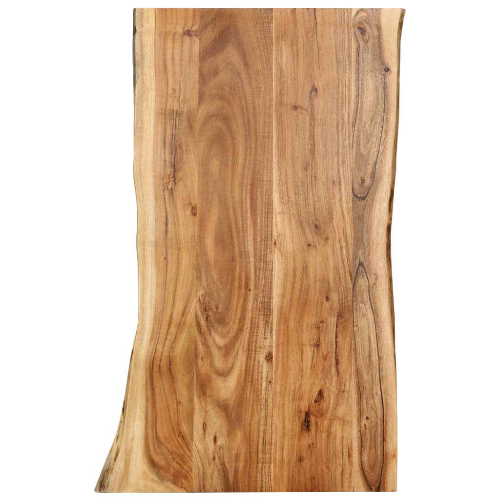 vidaXL Stolová doska, akáciový masív 100x(50-60)x2,5 cm