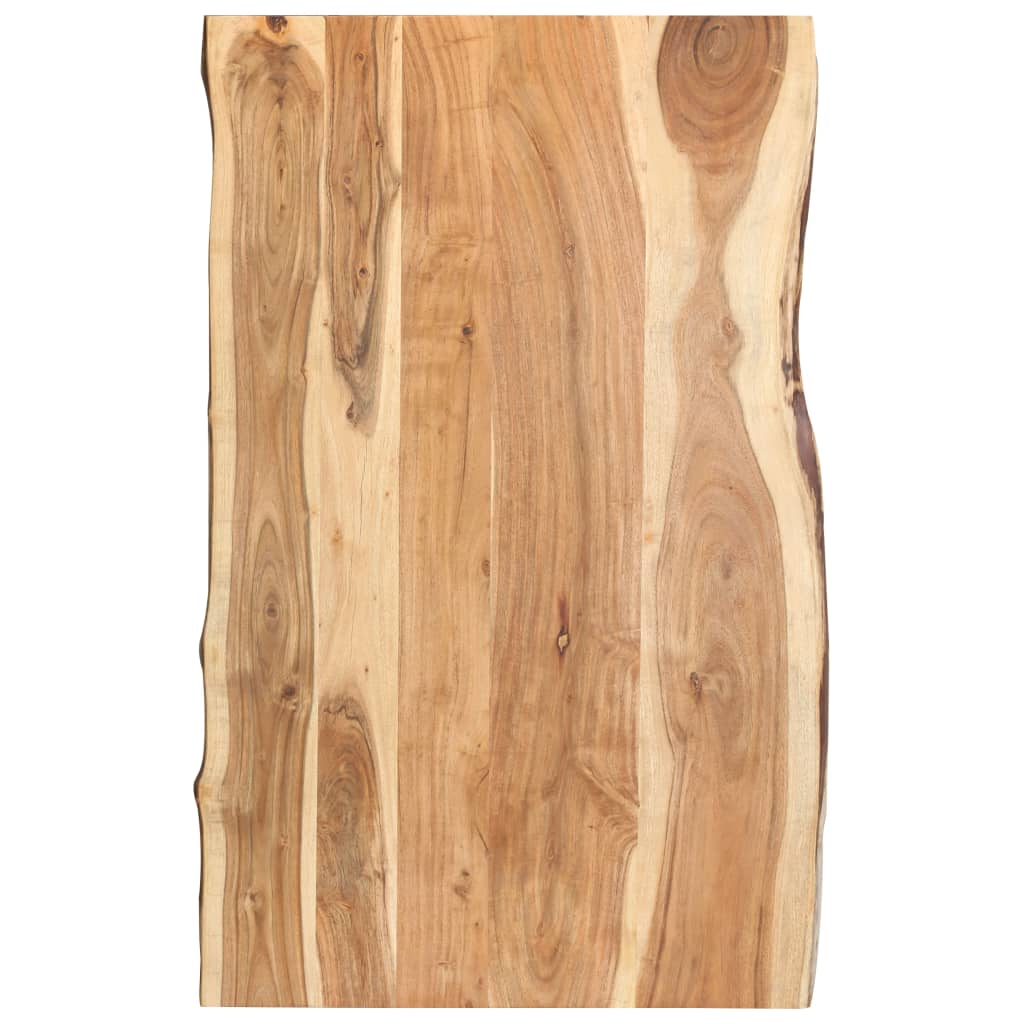vidaXL Stolová doska, akáciový masív 100x(50-60)x3,8 cm