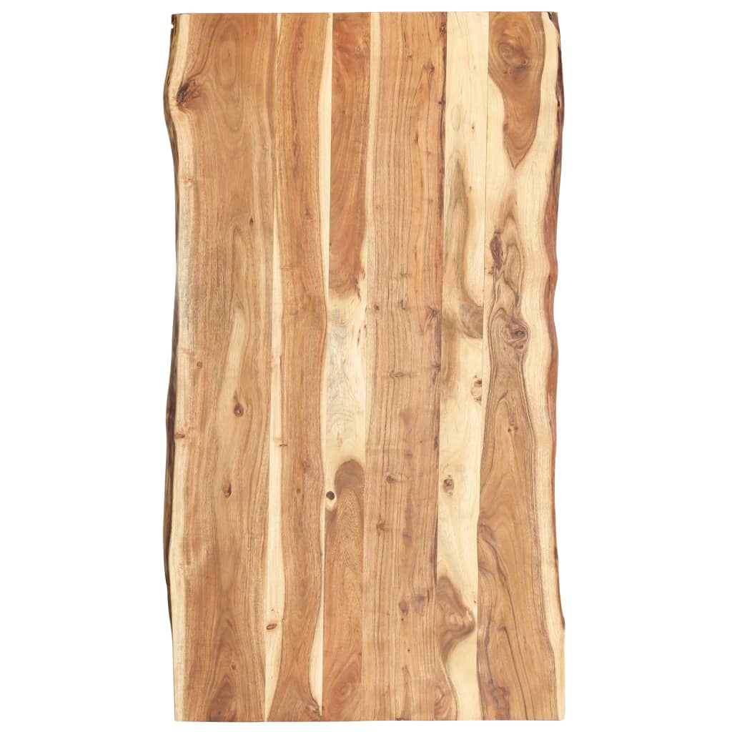 vidaXL Stolová doska, akáciový masív 118x(50-60)x3,8 cm