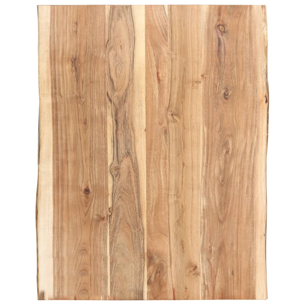 vidaXL Stolová doska, akáciový masív 80x(50-60)x3,8 cm