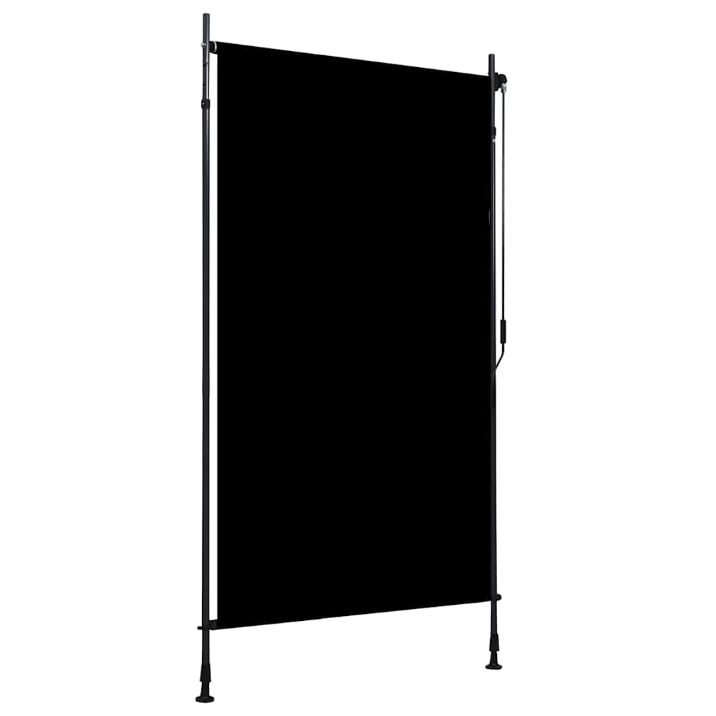 vidaXL Vonkajšia zatemňovacia roleta antracitová 120x270 cm