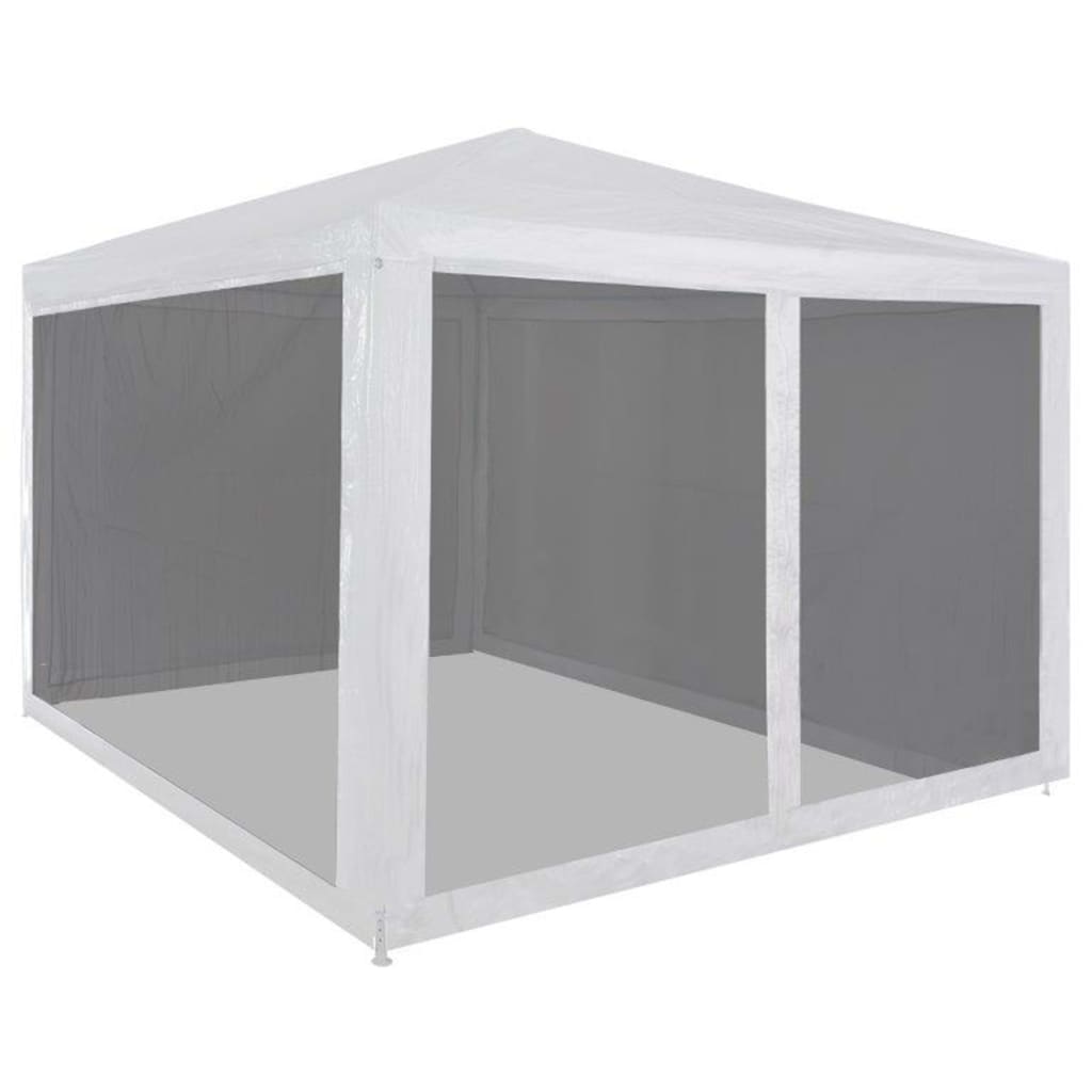 vidaXL Párty stan so 4 sieťkovanými bočnými stenami 3x3 m