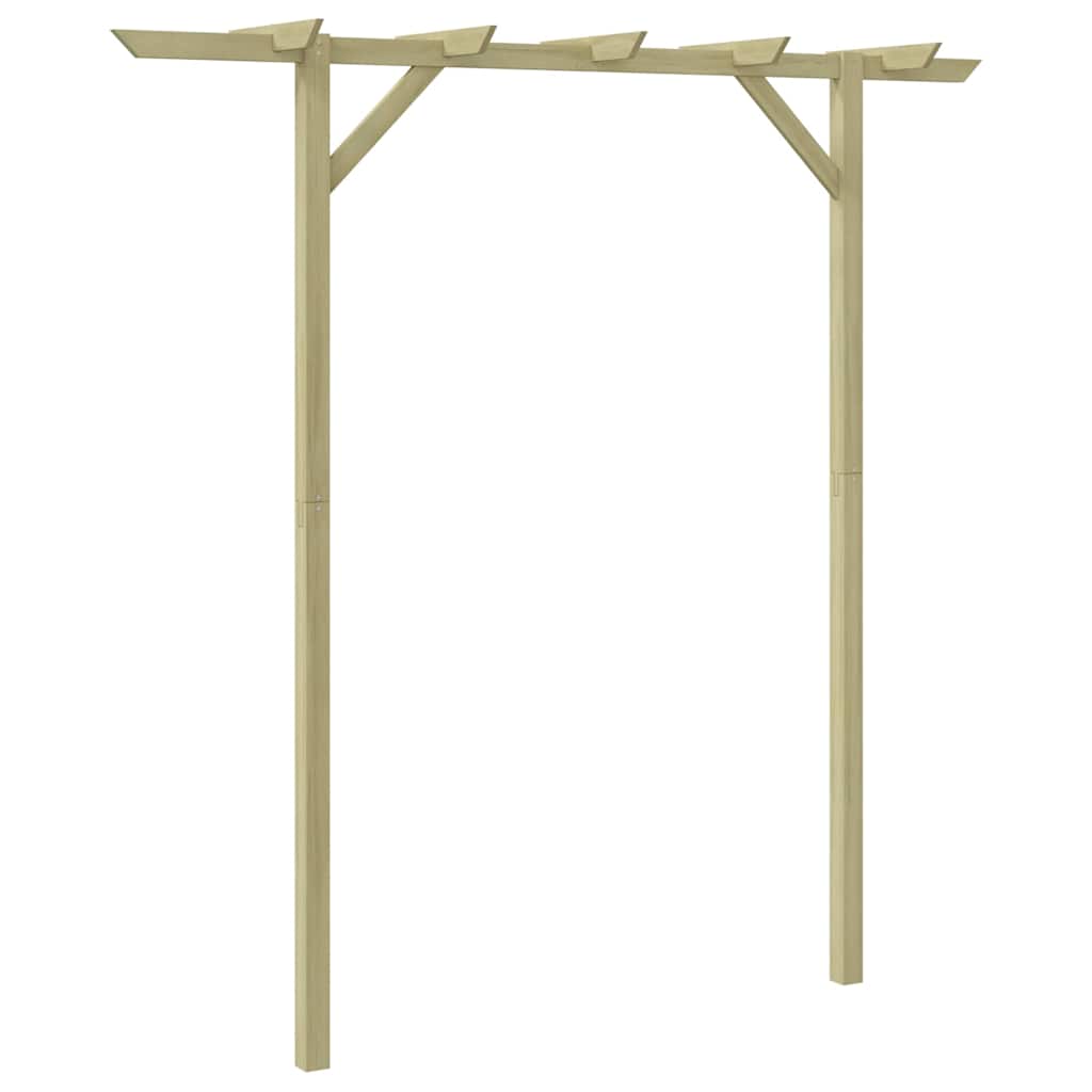 vidaXL Záhradná pergola 205x40x203 cm, drevo