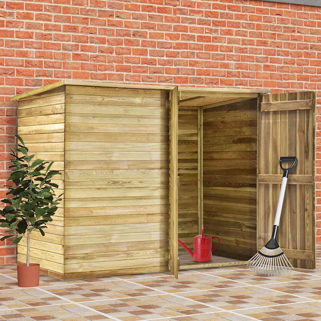 vidaXL Záhradná kôlňa na náradie 232x110x170 cm impregnovaná borovica