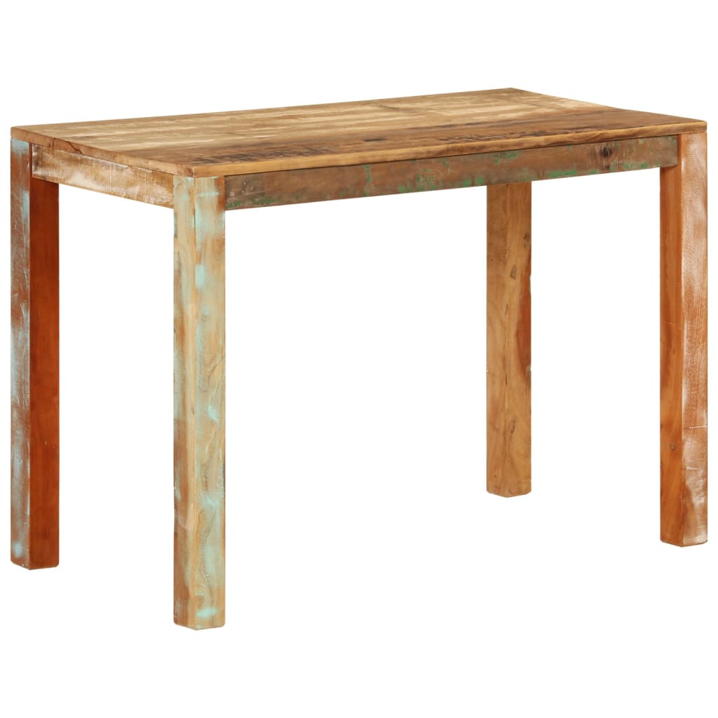 vidaXL Jedálenský stôl 110x55x76 cm masívne recyklované drevo