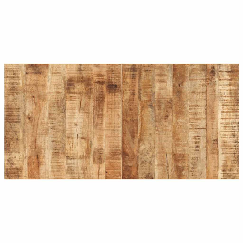vidaXL Stolová doska 120x60x(1,5-1,6) cm surové mangové drevo