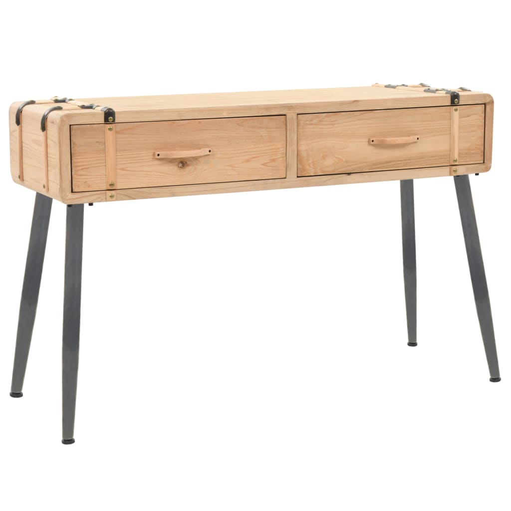 vidaXL Komoda, jedľový masív, 115x40.5x76 cm