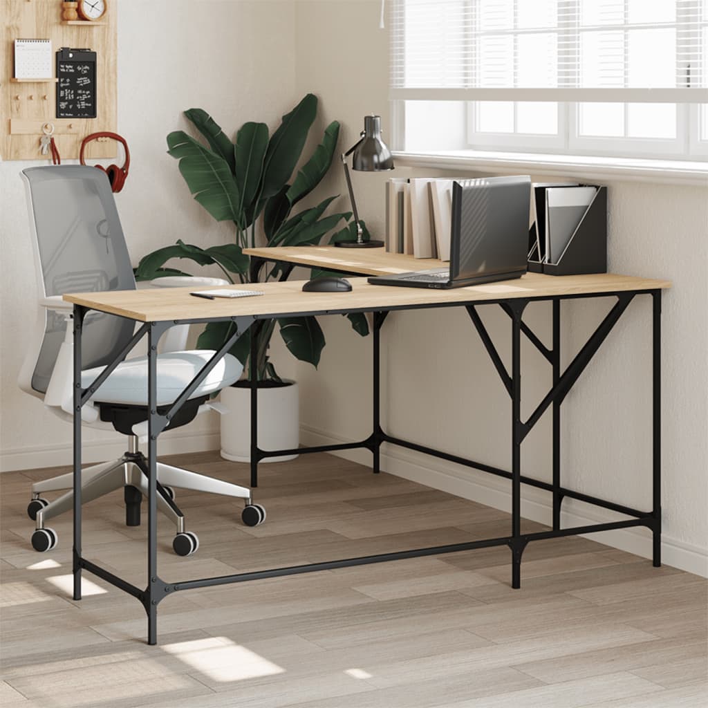 vidaXL Stôl dub sonoma 149x149x75 cm kompozitné drevo