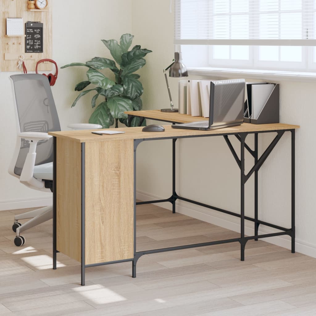 vidaXL Stôl dub sonoma 141x141x75 cm kompozitné drevo