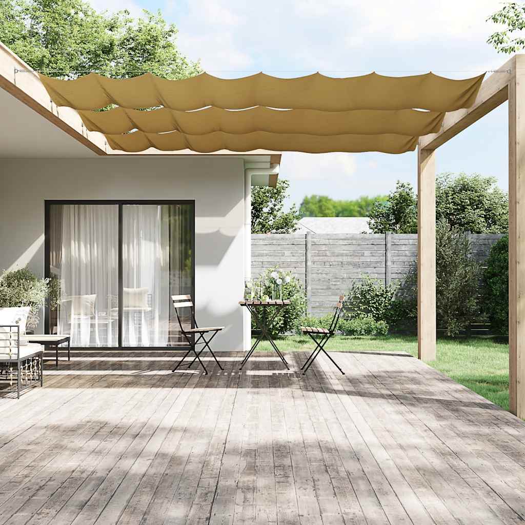 vidaXL Vertikálna markíza béžová 180x1000 cm oxfordská látka