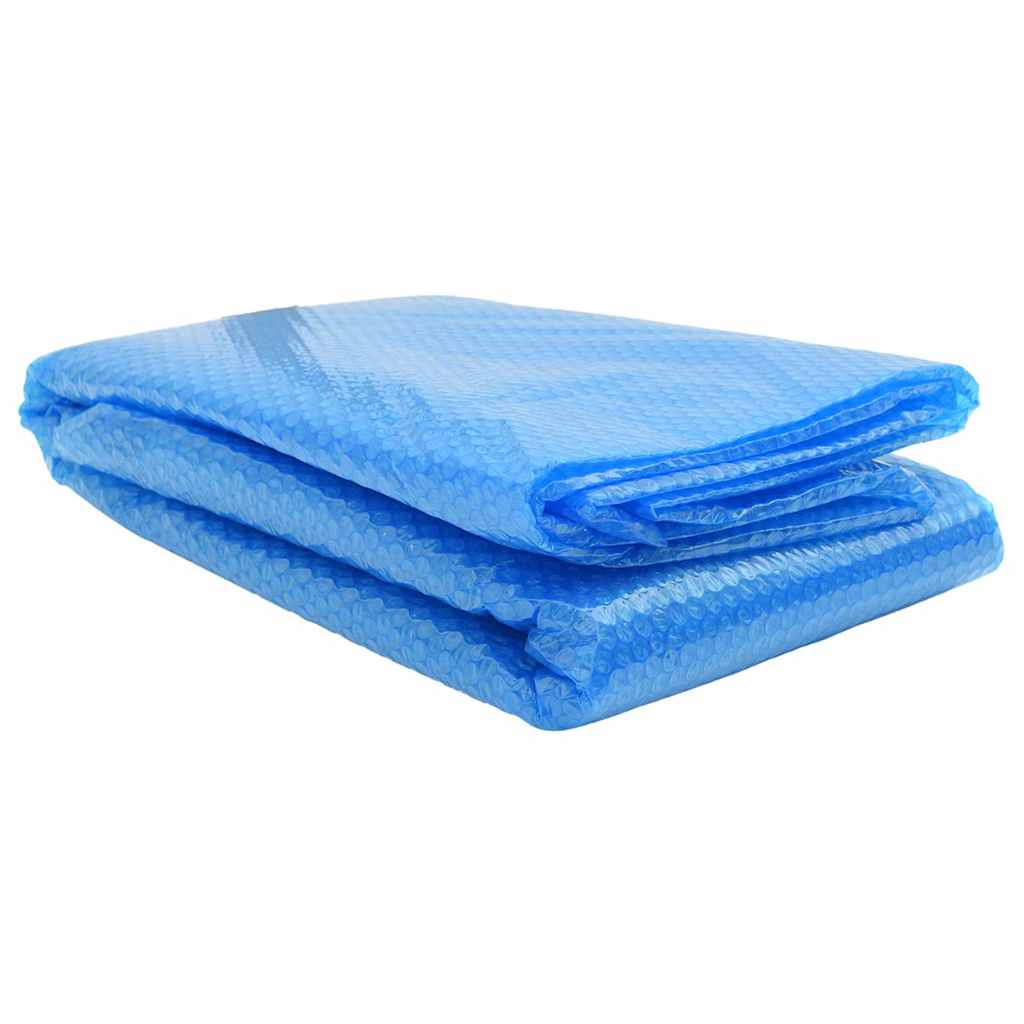 vidaXL Obdĺžniková modrá bazénová plachta z polyetylénu 732 x 366 cm
