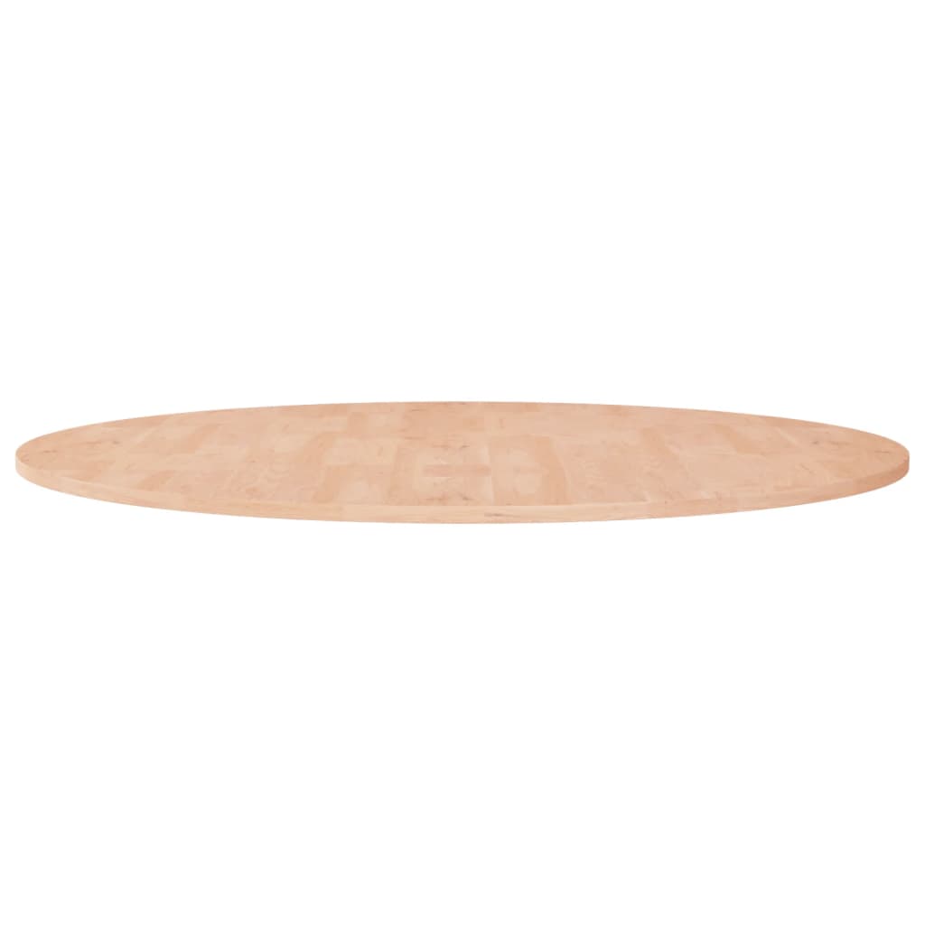 vidaXL Okrúhla stolová doska Ø90x1,5 cm neošetrený dubový masív