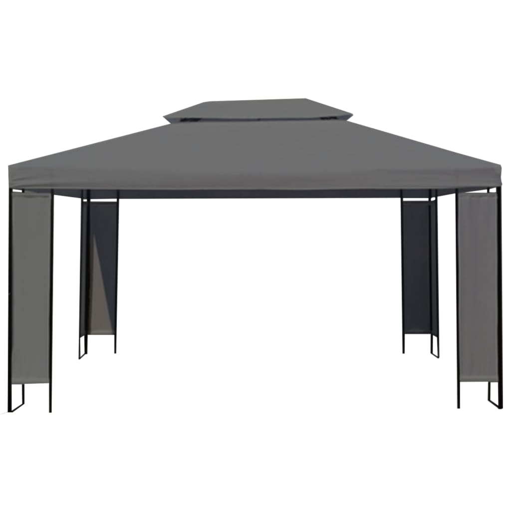 vidaXL Altánok antracitový 300x400 cm