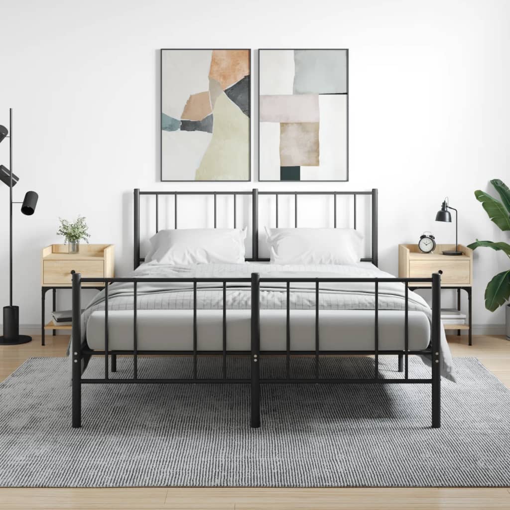 vidaXL Nočné stolíky 2 ks dub sonoma 40,5x31x60 kompozitné drevo