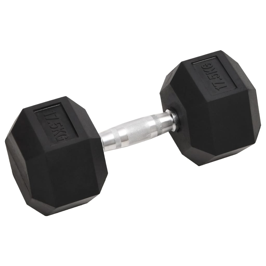 vidaXL Jednoručná činka 17,5 kg liatina