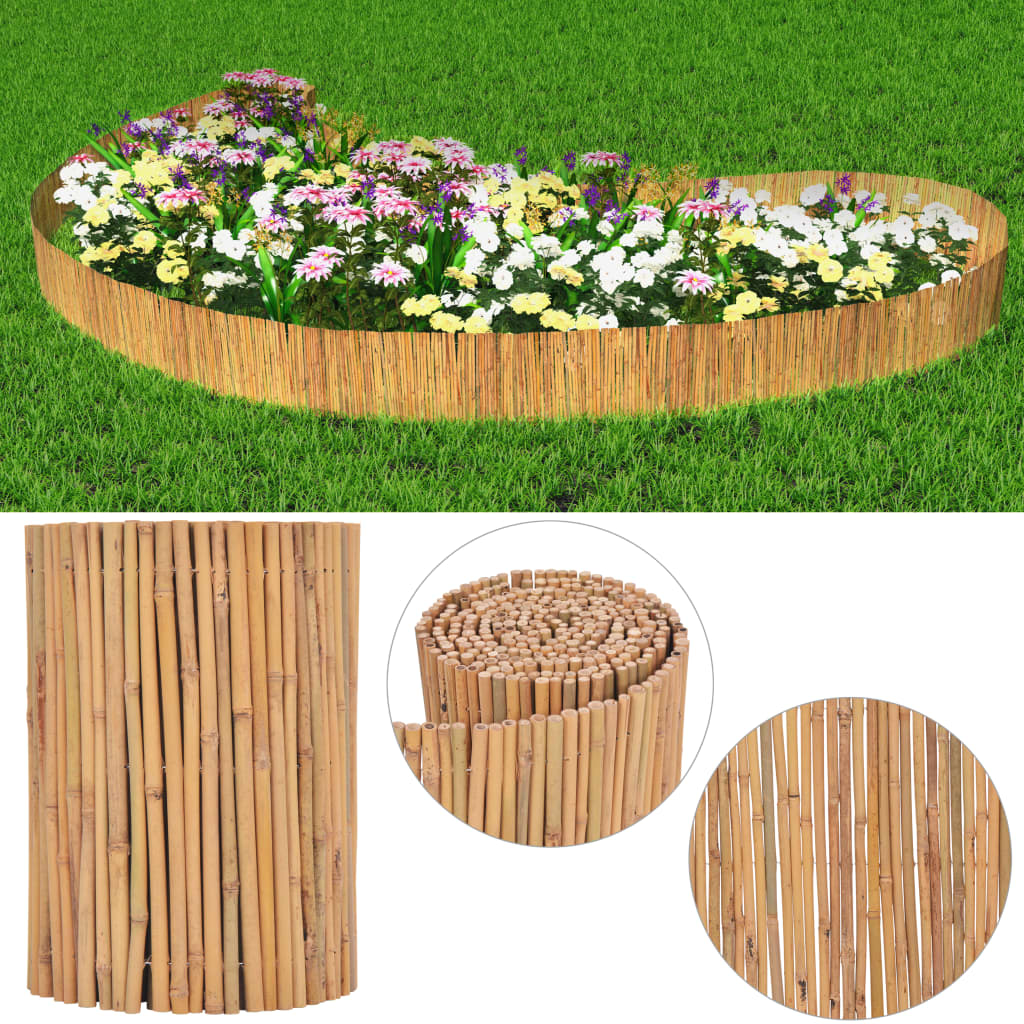 vidaXL Bambusový plot 500x30 cm