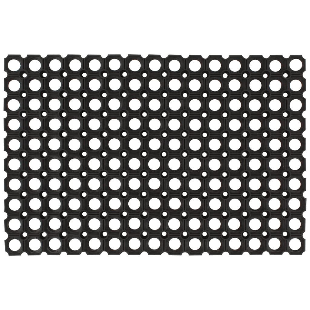 vidaXL Gumené rohože 5 ks 22 mm 40x60 cm