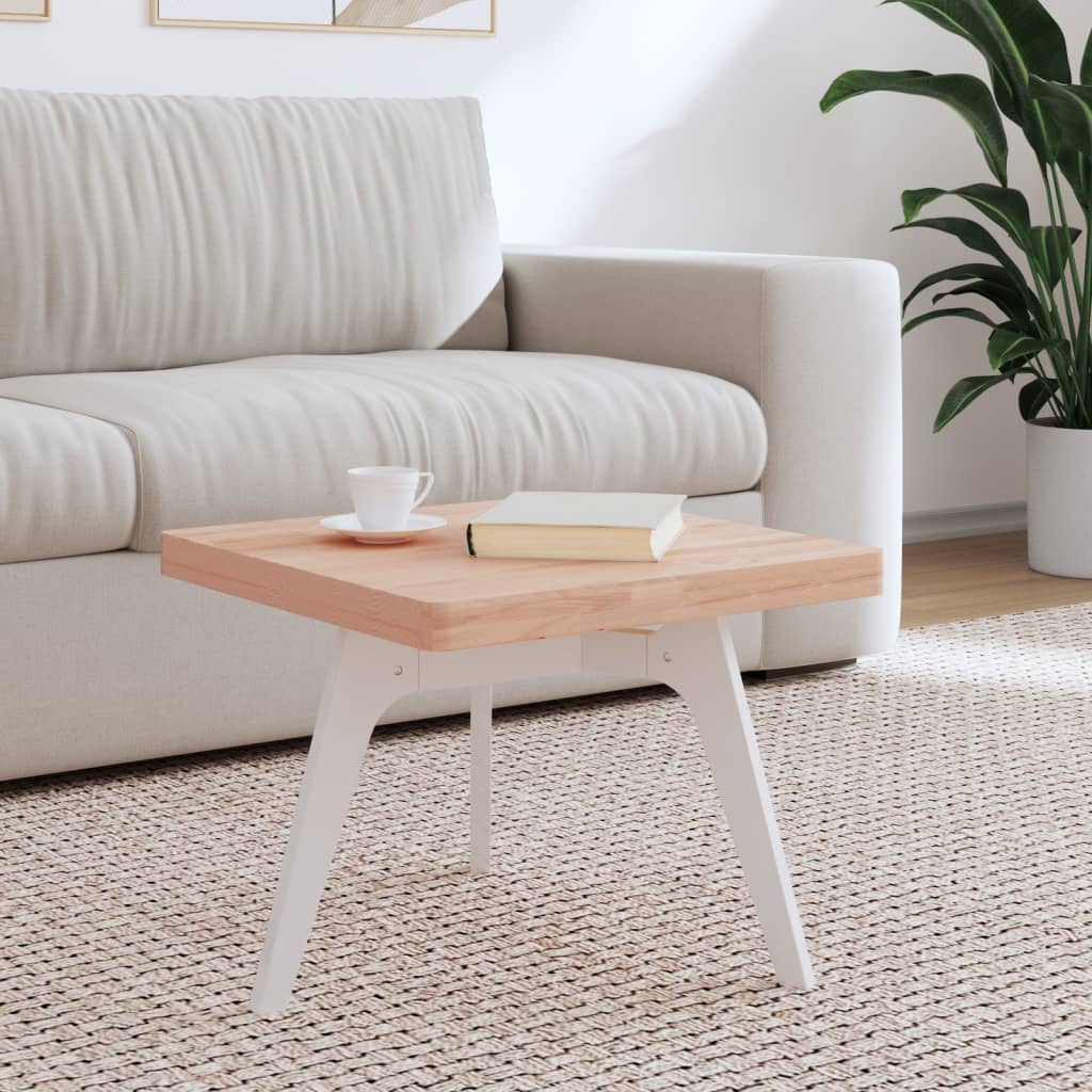 vidaXL Stolová doska 50x50x4 cm štvorcová masívny buk