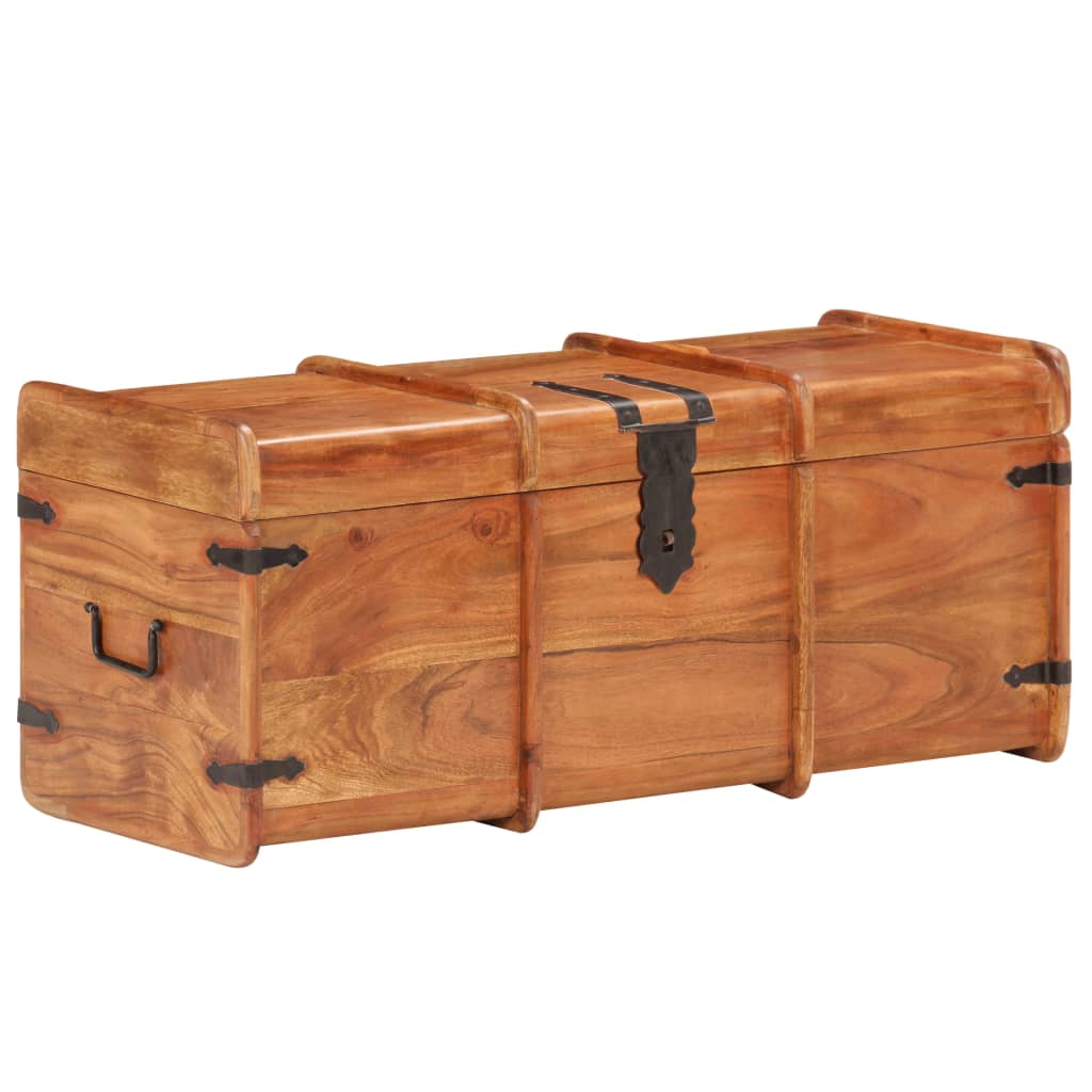 vidaXL Skladovacia truhlica 90x40x40 cm, akáciový masív