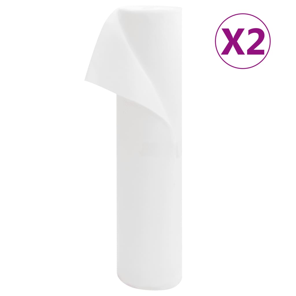 vidaXL Fólia na rastliny 2 rolky 70 g/m² 50x1,6 m