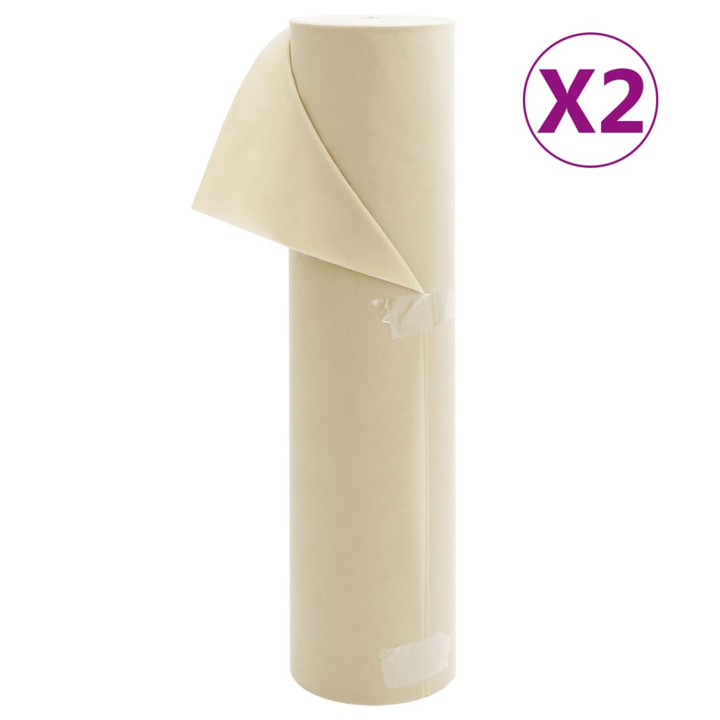 vidaXL Fólia na rastliny 2 rolky 70 g/m² 50x1,6 m