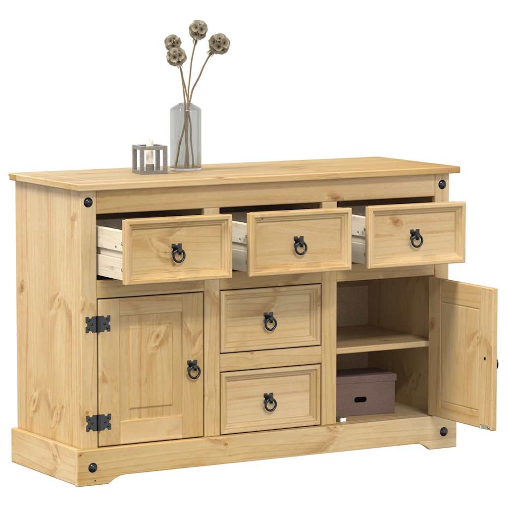 vidaXL Komoda Corona 112x40x75 cm borovicový masív