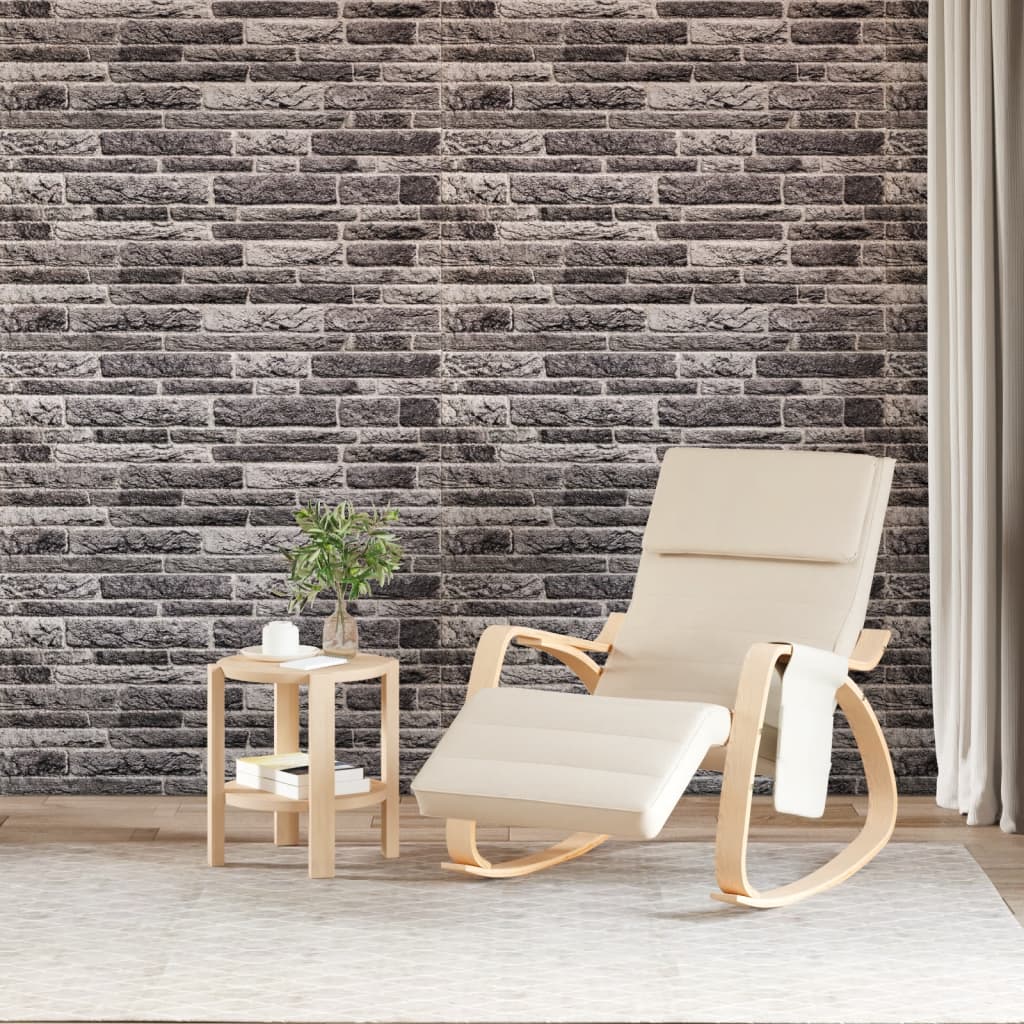 vidaXL 3D nástenné panely 10 ks antracitové 100x50 cm EPS