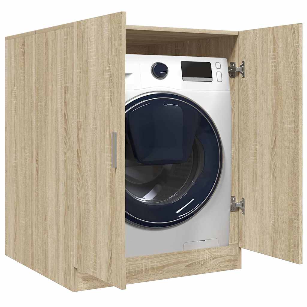 vidaXL Skrinka na práčku dub sonoma 70,5x71,5x91,5 cm