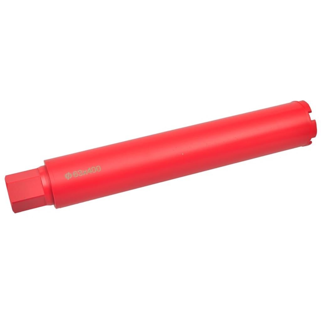vidaXL Diamantový jadrový vrták suchý a mokrý 63 mm X 400 mm
