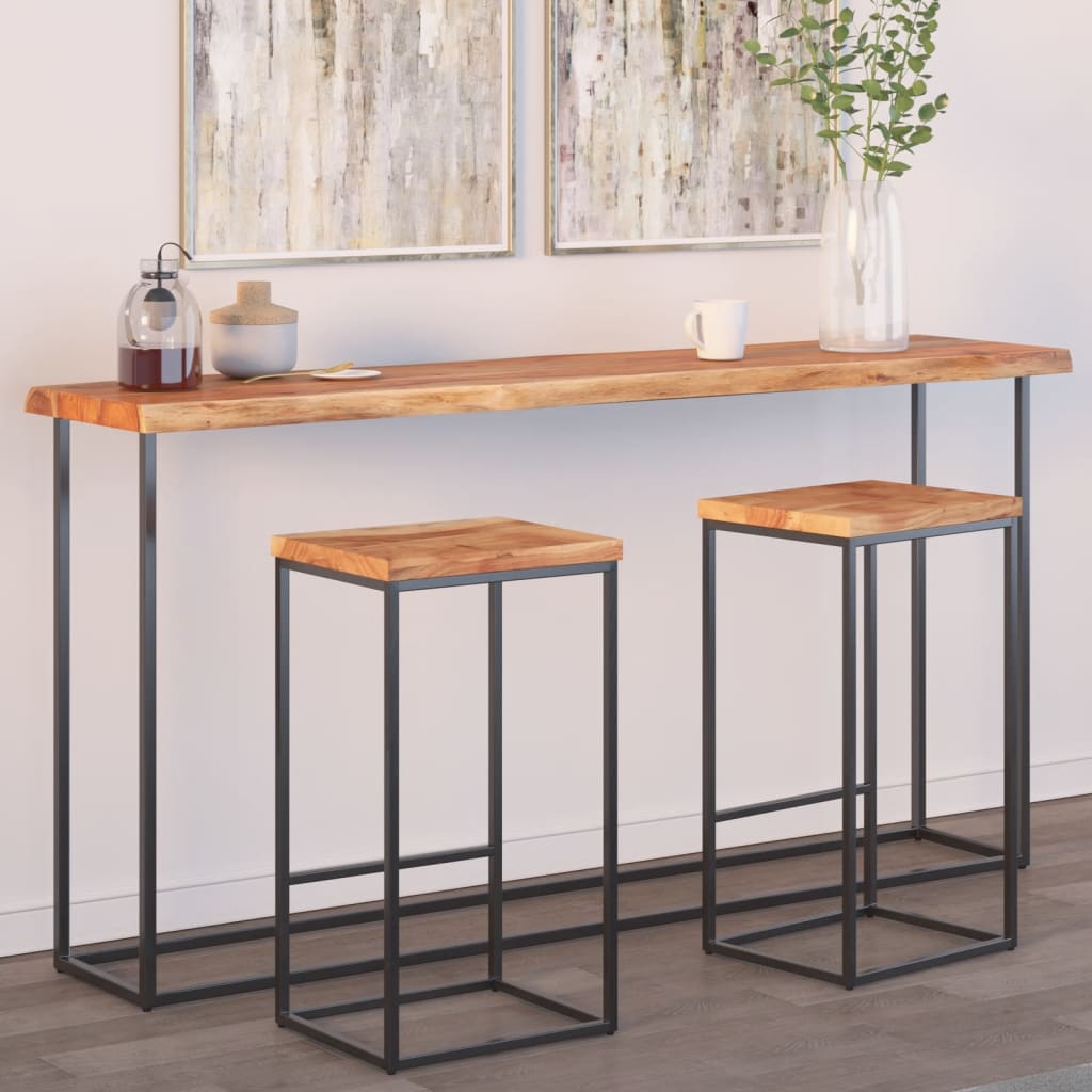 vidaXL Stolová doska 160x40x2,5 cm obdĺžnik masívna akácia živá hrana