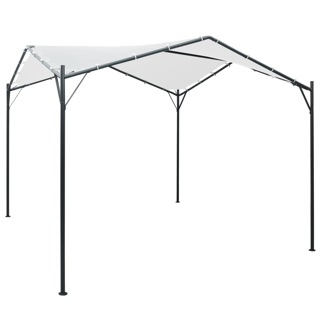 vidaXL Altánok 3x3x2,6 m, biely 180 g/m²