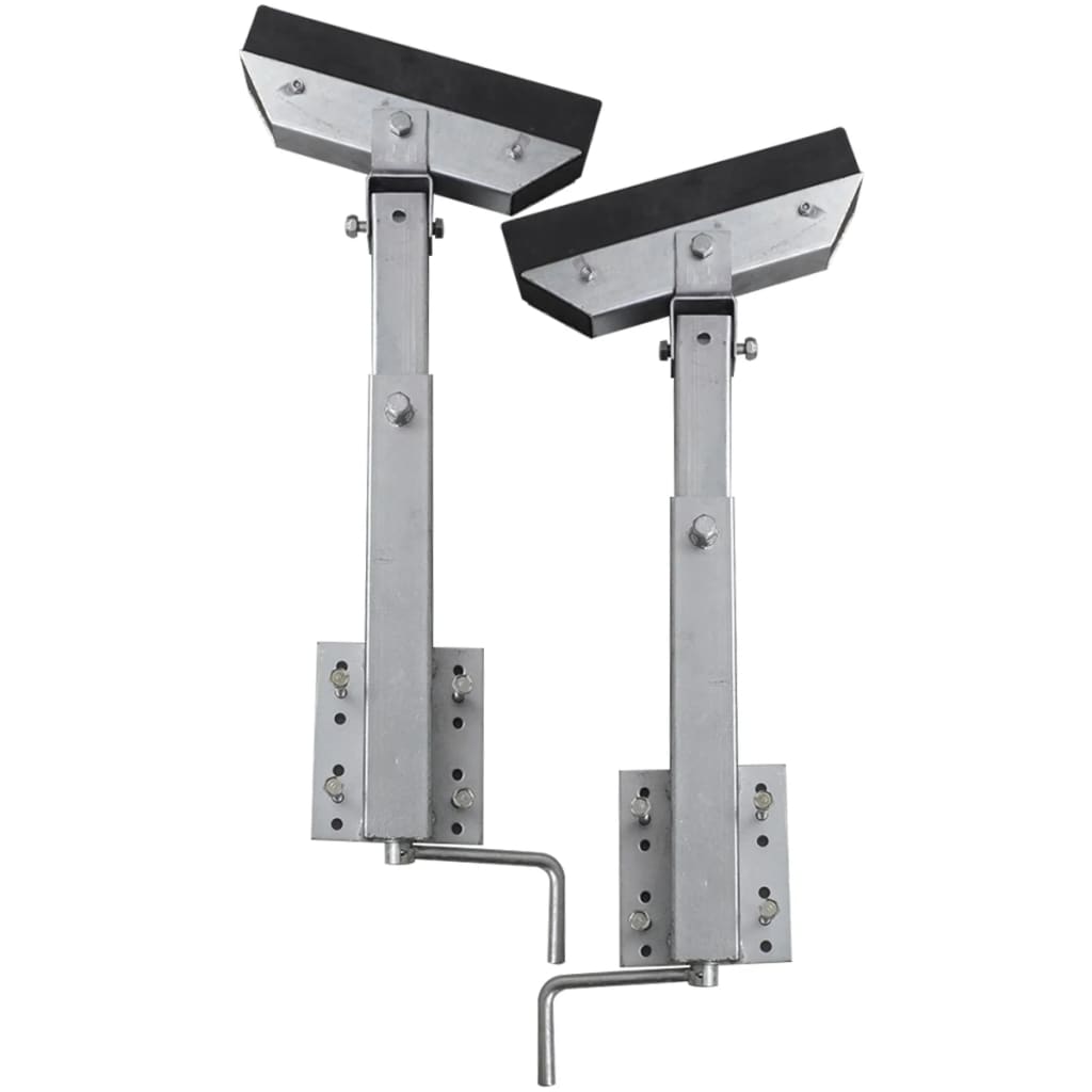 vidaXL Sada 2 oporných držiakov na lodný príves 63-88 cm