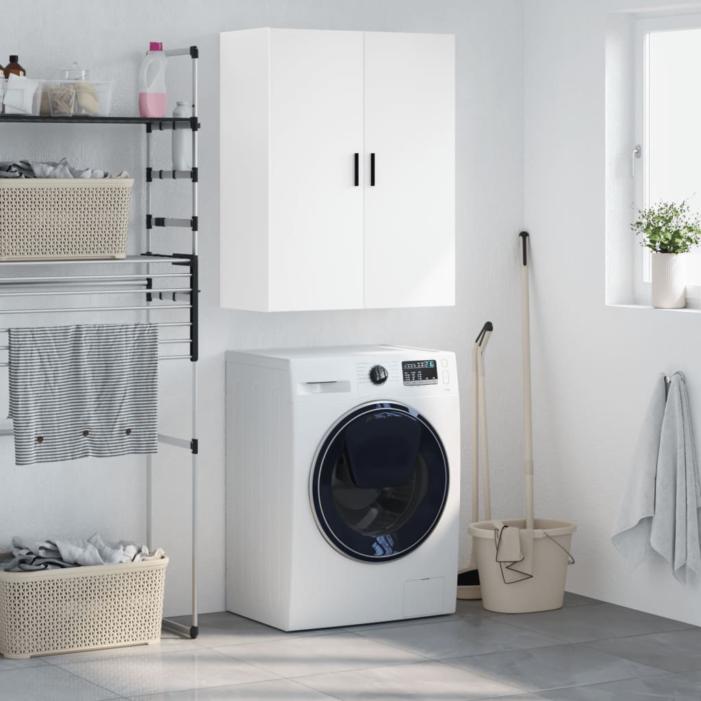 vidaXL Nástenná skrinka biela 69,5x34x90 cm