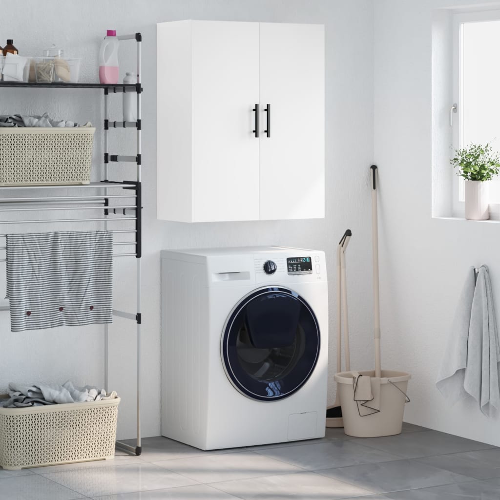 vidaXL Nástenná skrinka biela 69,5x34x90 cm