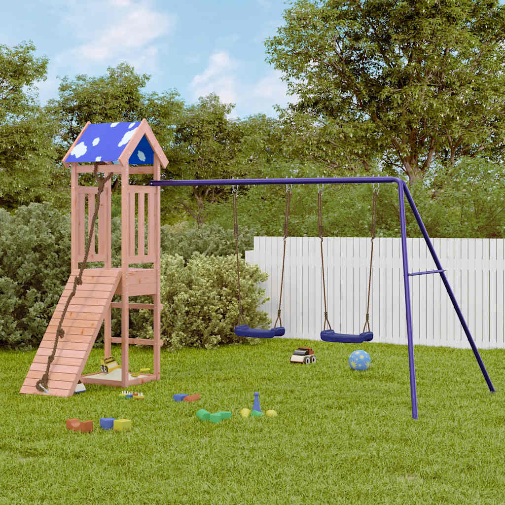 vidaXL Vonkajšia súprava na hranie drevo douglas