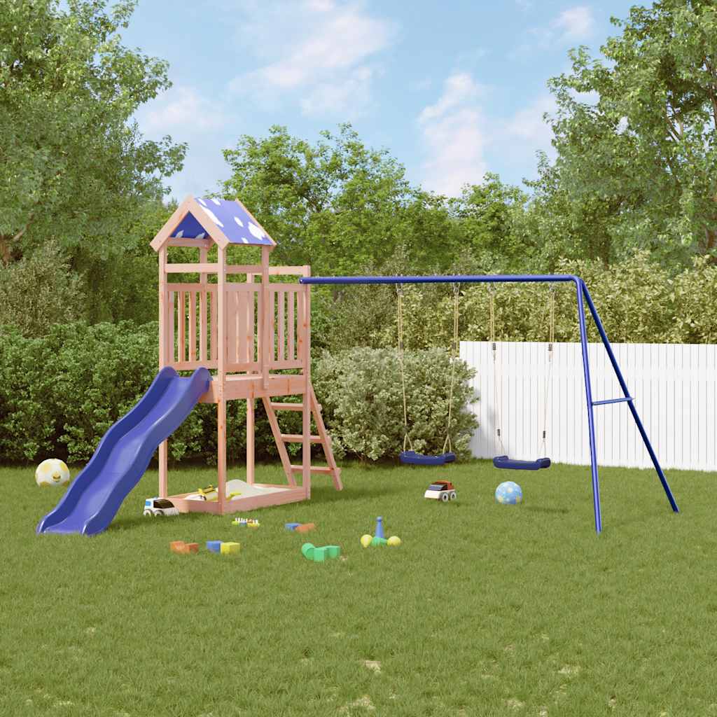 vidaXL Vonkajšia súprava na hranie drevo douglas