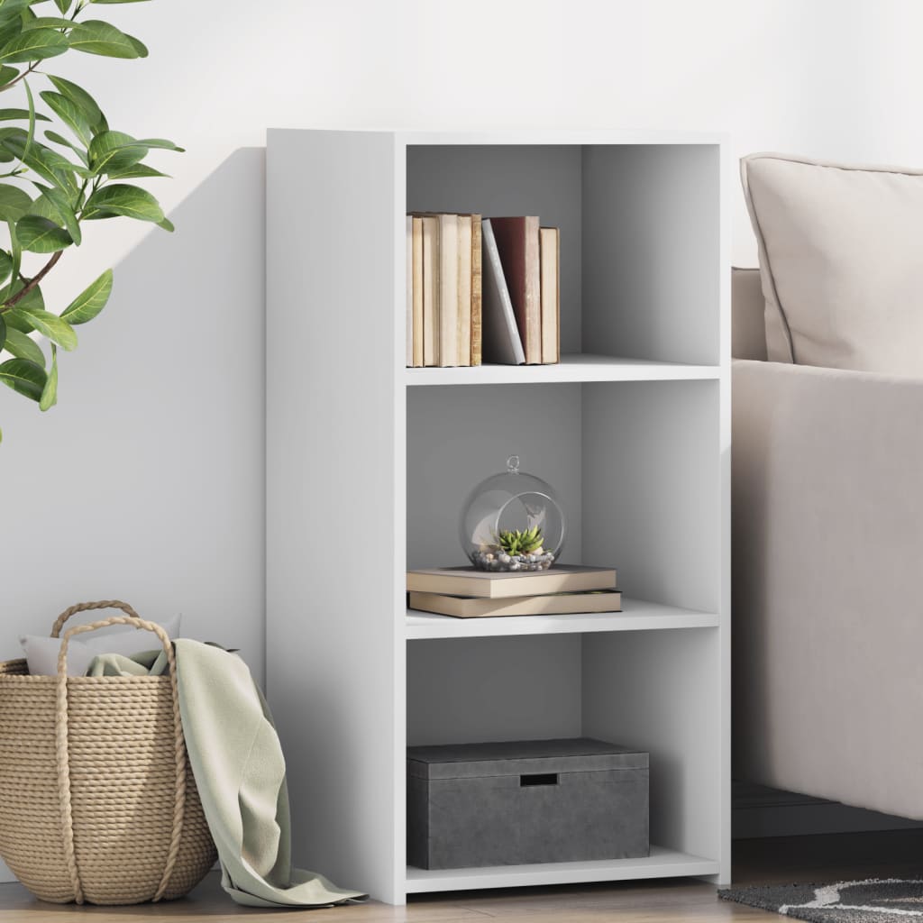 vidaXL Komoda biela 45x41x93 cm spracované drevo