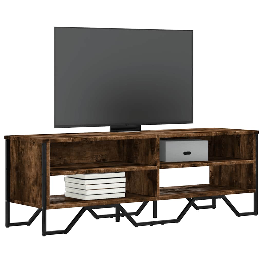 vidaXL TV stolík dub sonoma 122x34x41 cm kompozitné drevo
