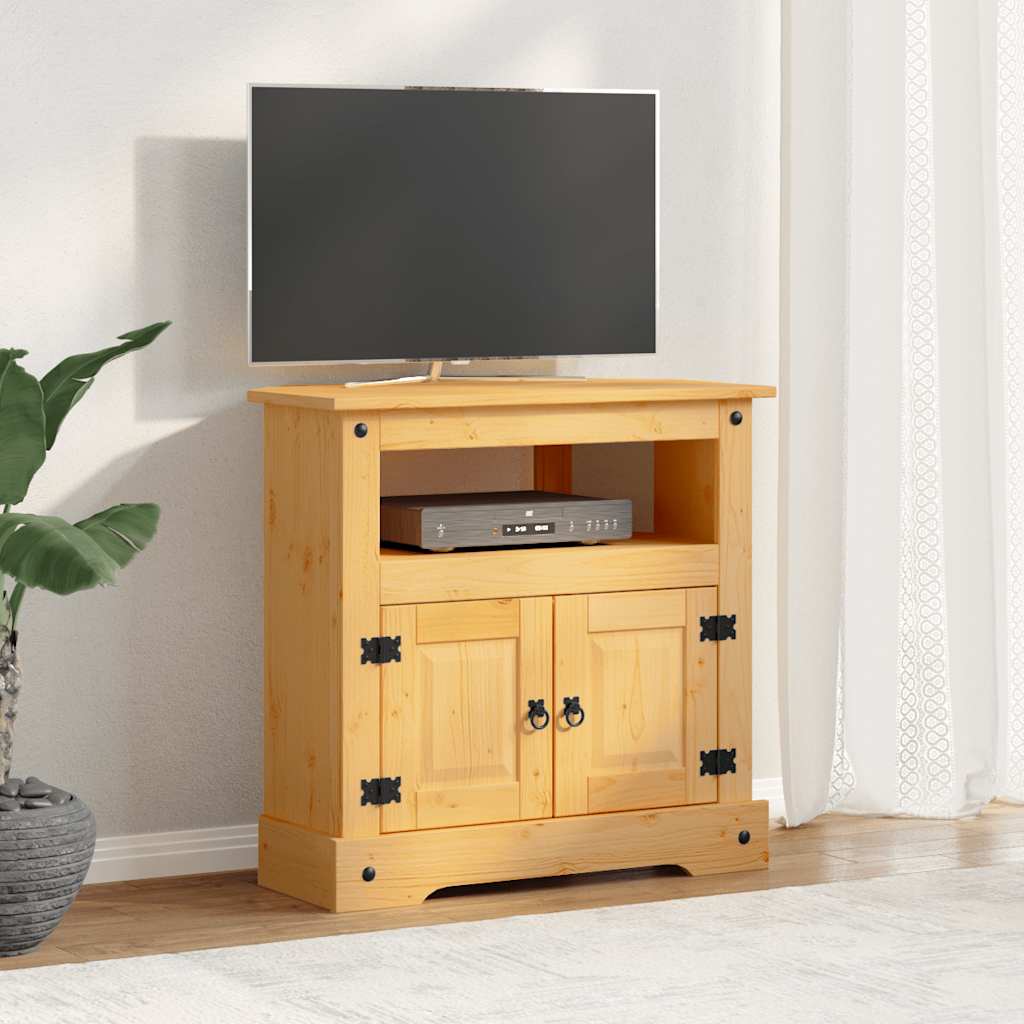 vidaXL Konzolový stolík Mexická borovica Corona Range 80x43x78 cm